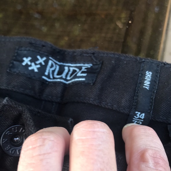 Hot Topic RUDE Jeans - Picture 4 of 8